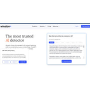 Winston AI – AI Text Authenticity Detector & Content Verification Platform